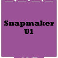 Snapmaker U1 KDEAVI Double Sided Textured PLU Cool Build Plate