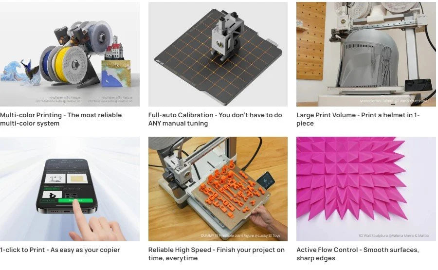Bambu Lab A1 Combo 3D Printer