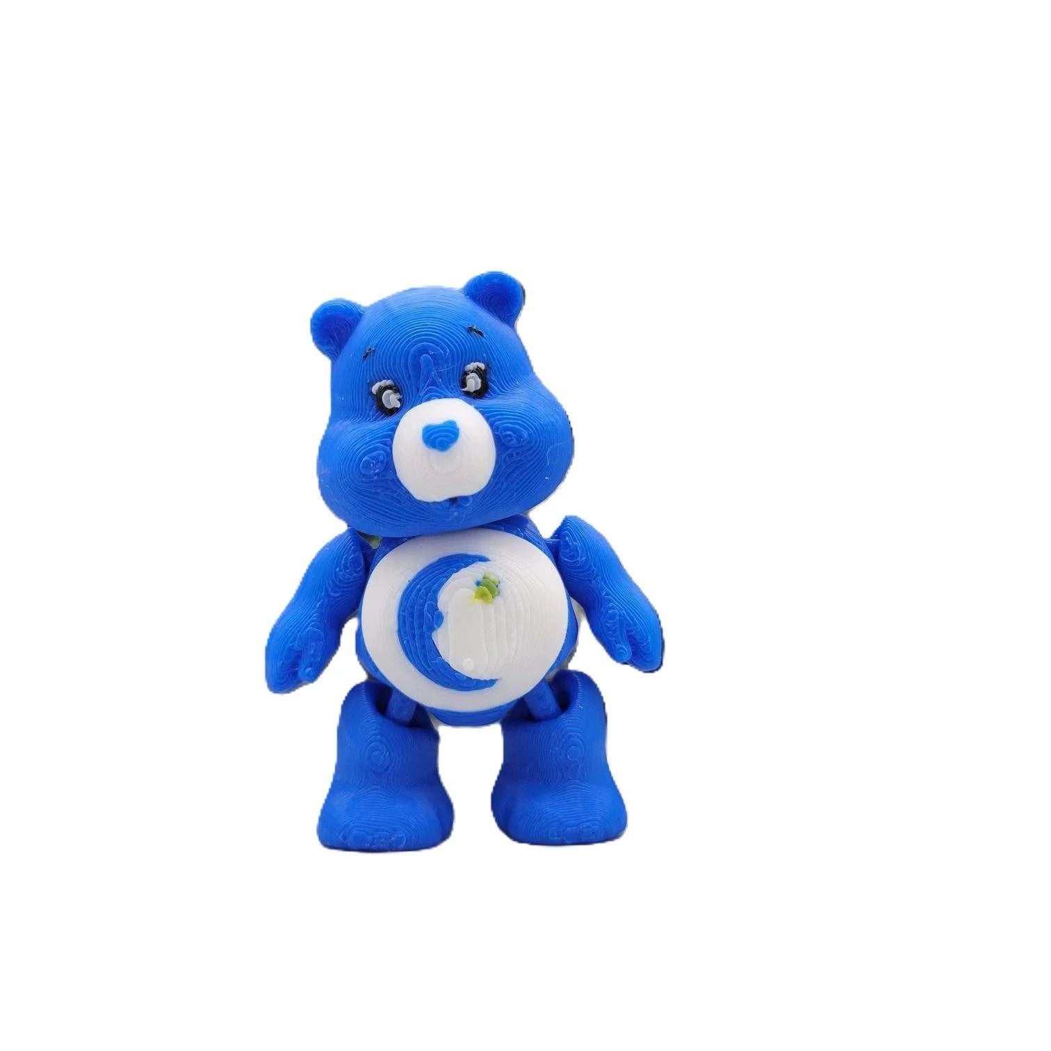 3D Printed Mini Care Bears figurine - Whimsical Collectibles