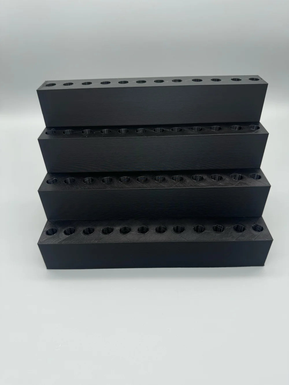 Stair Step Pen Display - 4 tier and 5 Tier - customizable 3D printed