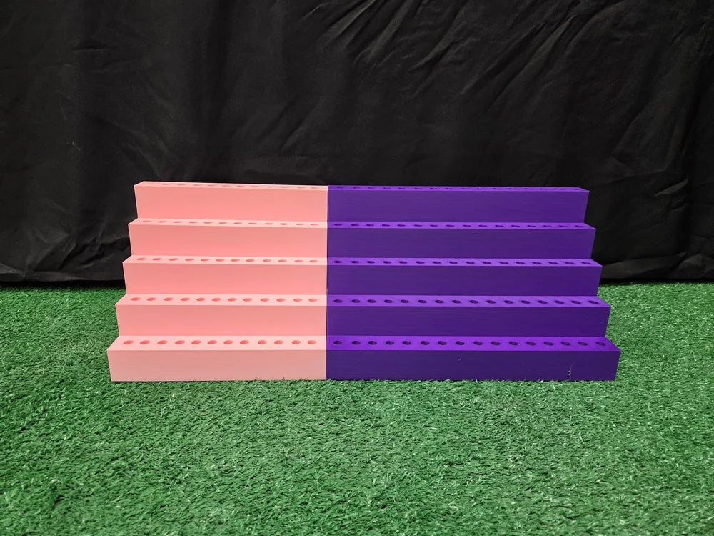 Stair Step Pen Display - 4 tier and 5 Tier - customizable 3D printed