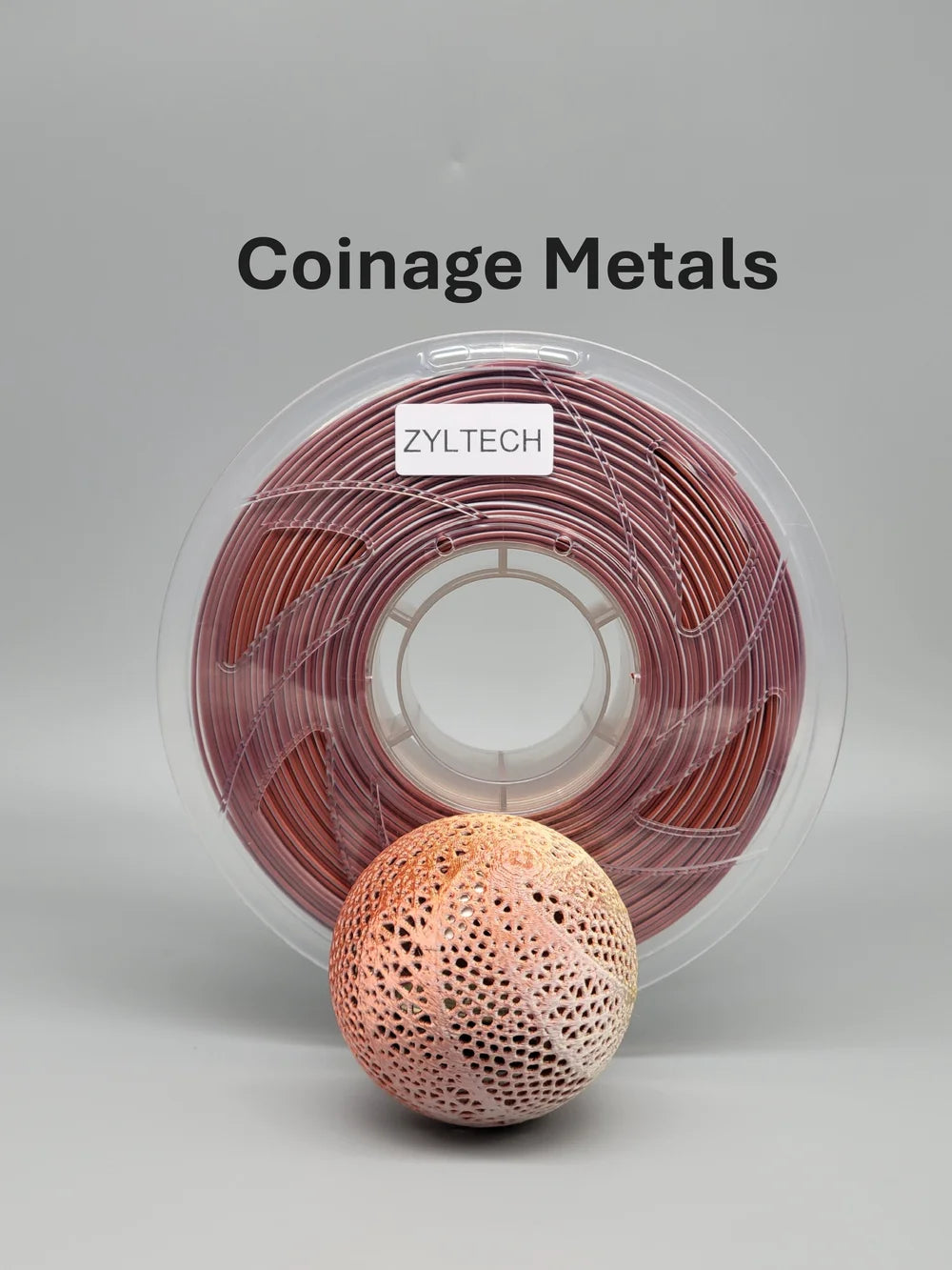 ZYLtech Tri-Color Silk Series 3D Printer Filament 1.75mm 1 kg 2.2 lbs