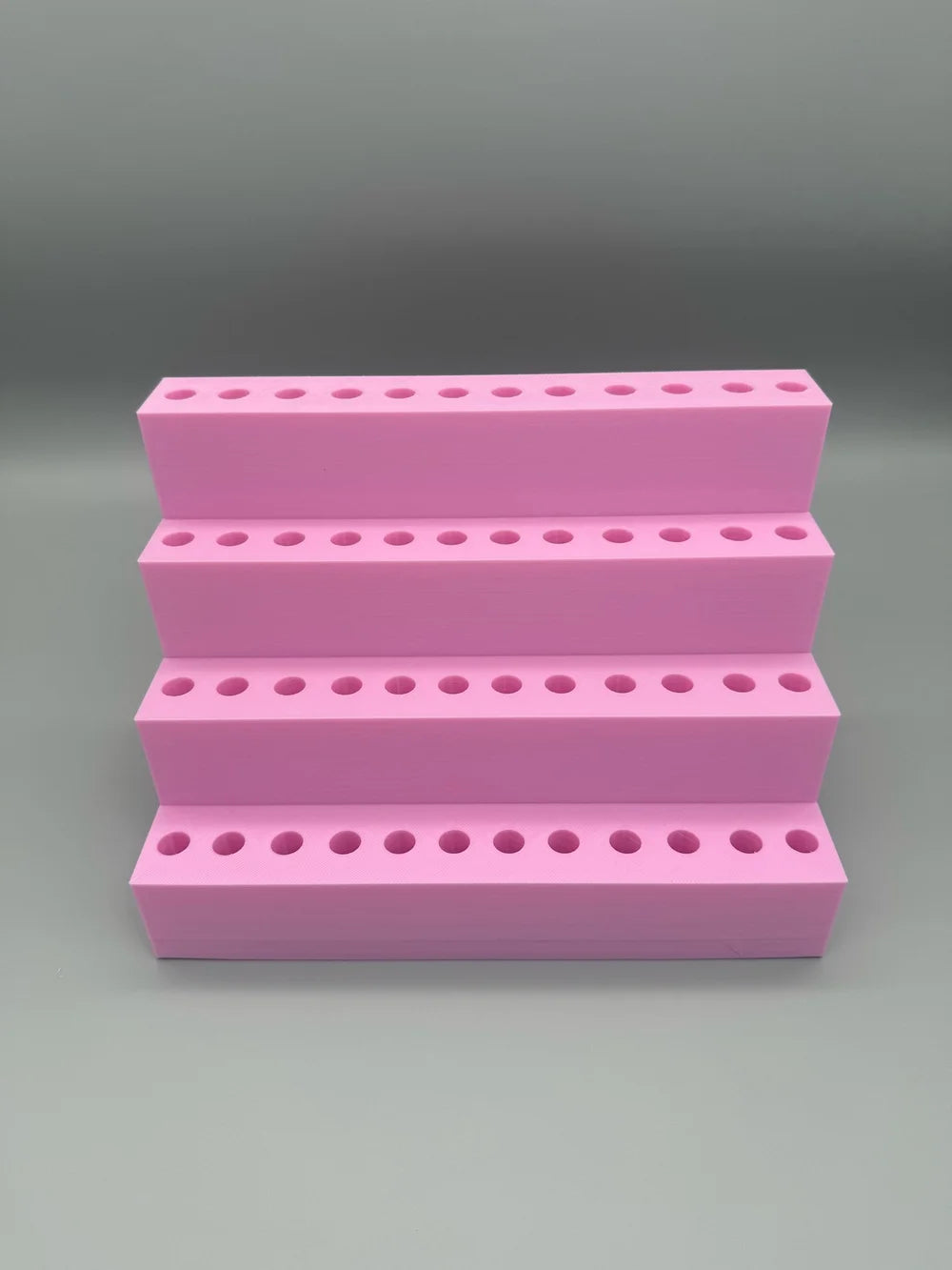 Stair Step Pen Display - 4 tier and 5 Tier - customizable 3D printed