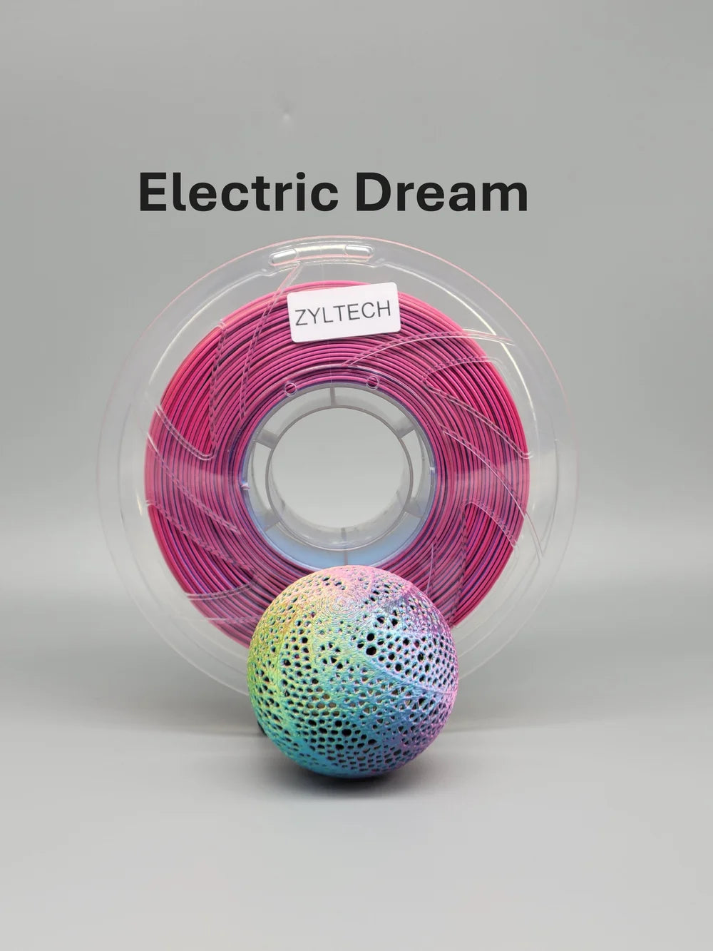 ZYLtech Tri-Color Silk Series 3D Printer Filament 1.75mm 1 kg 2.2 lbs