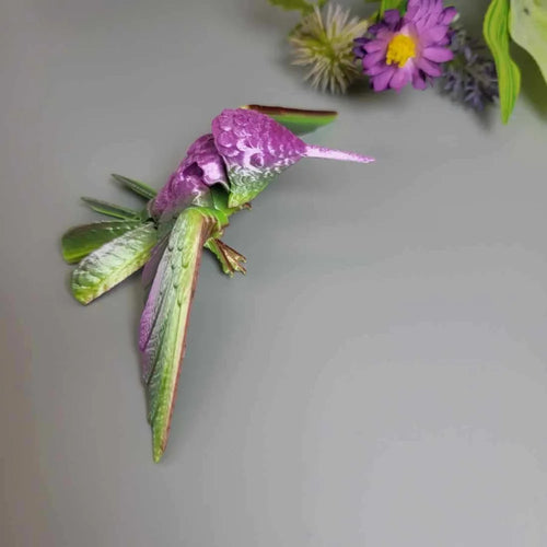 3D Printed Articulated Hummingbird Figurine