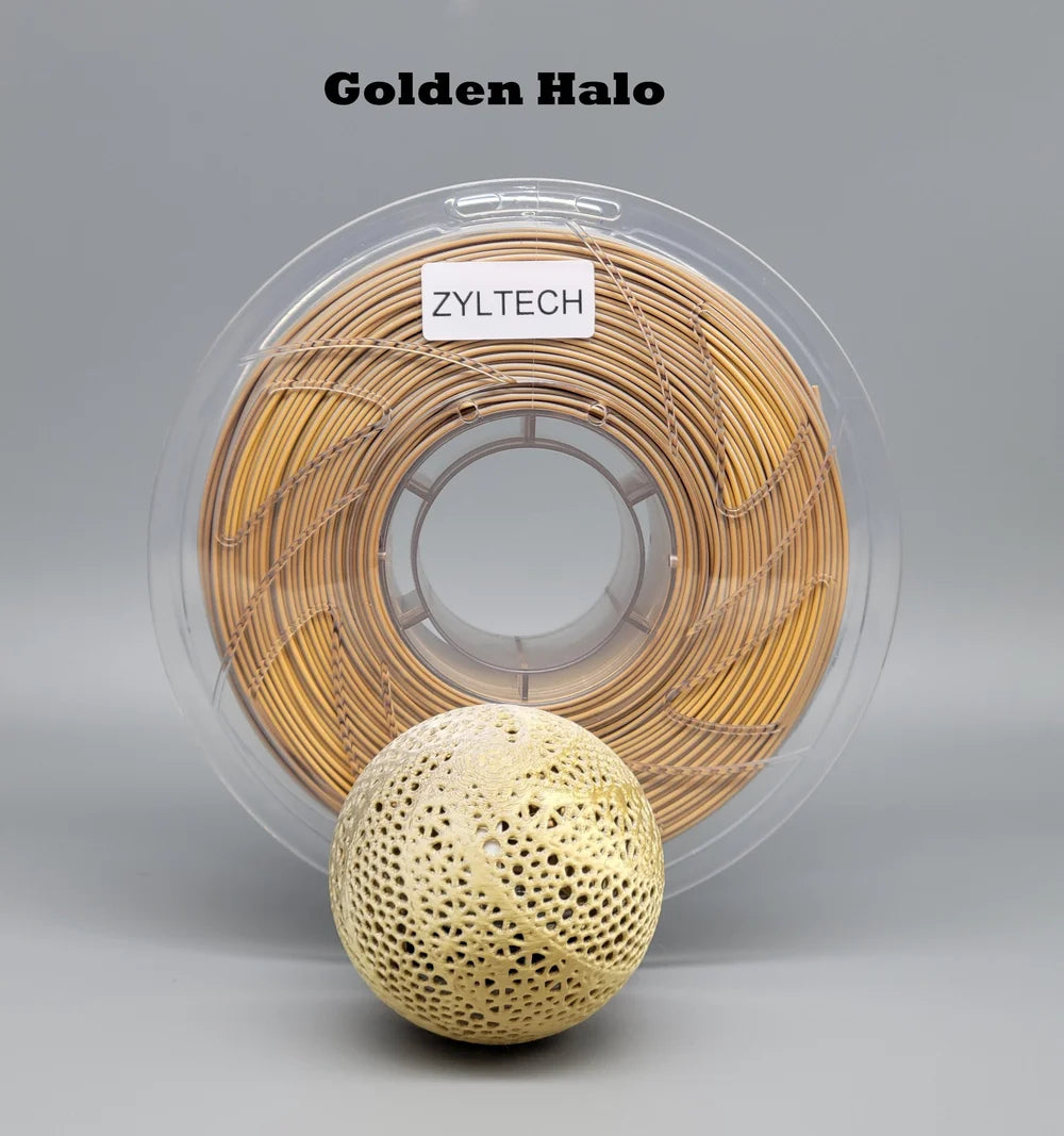ZYLtech Dual Color Silk Series 3D Printer Filament 1.75mm 1 kg 2.2 lbs