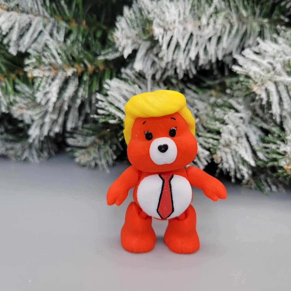 3D Printed Mini Care Bears figurine - Whimsical Collectibles