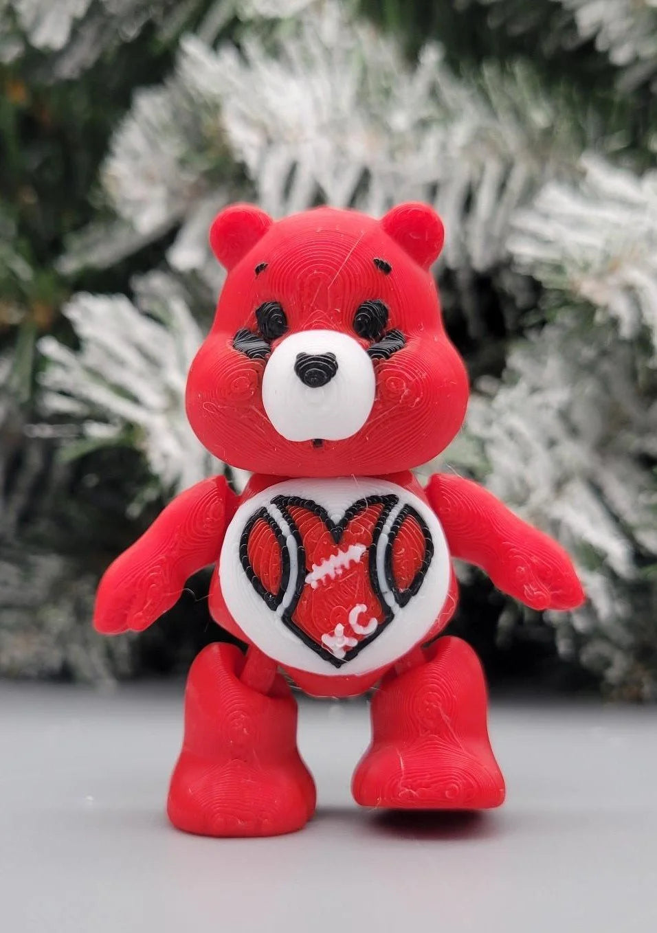 3D Printed Mini Care Bears figurine - Whimsical Collectibles