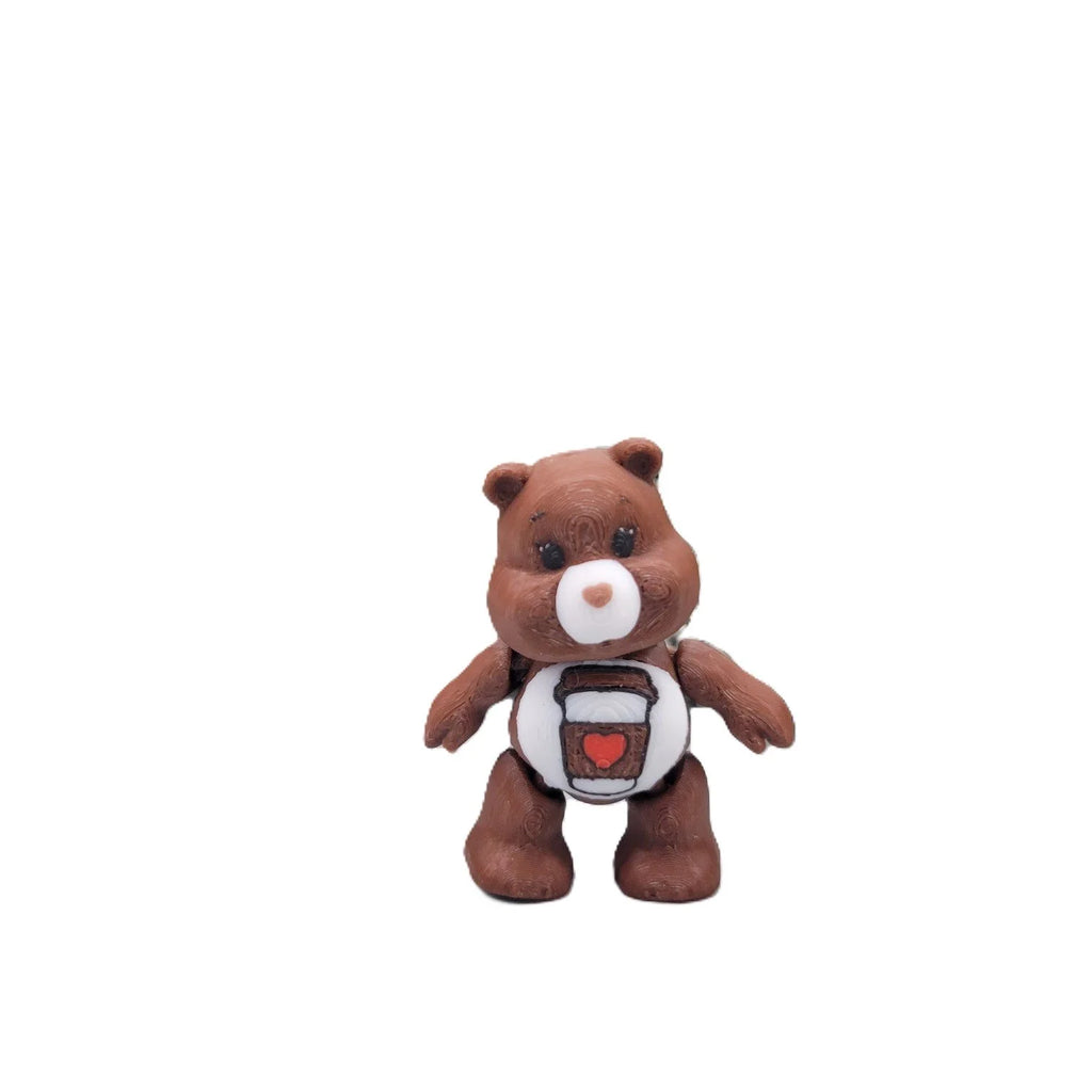 3D Printed Mini Care Bears figurine - Whimsical Collectibles