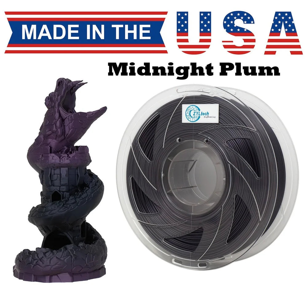 Dual Gradient Silk Series 3D Printer Filament 1.75mm 1 kg 2.2 lbs