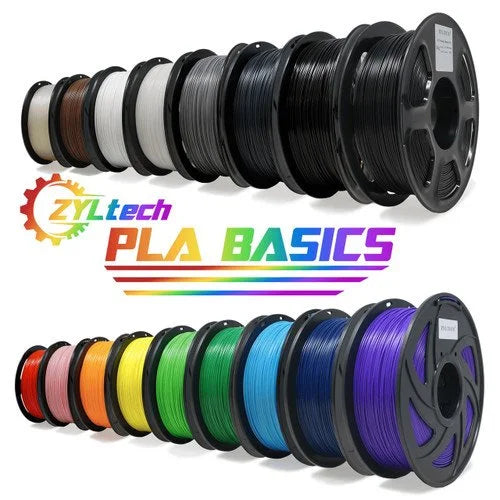 Zyltech PLA 3D Printer Filament 1.75mm 1 kg 2.2 lbs