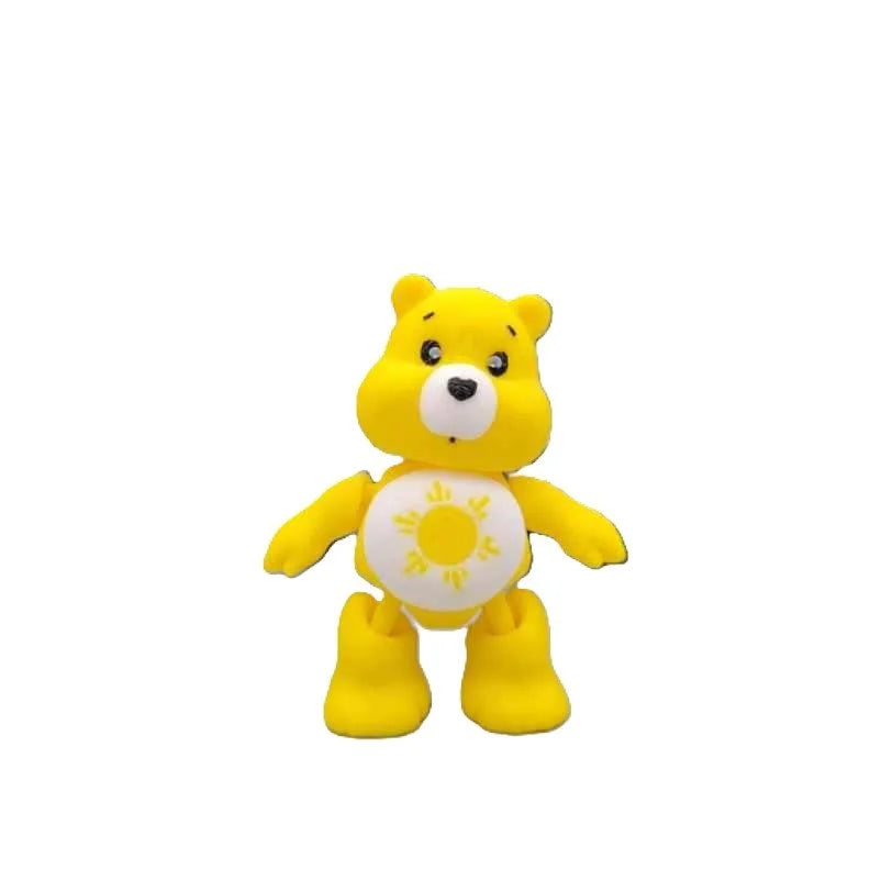 3D Printed Mini Care Bears figurine - Whimsical Collectibles
