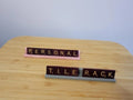 Custom Personalized Scrabble Letter Tile Holder – Make family game night fun again!