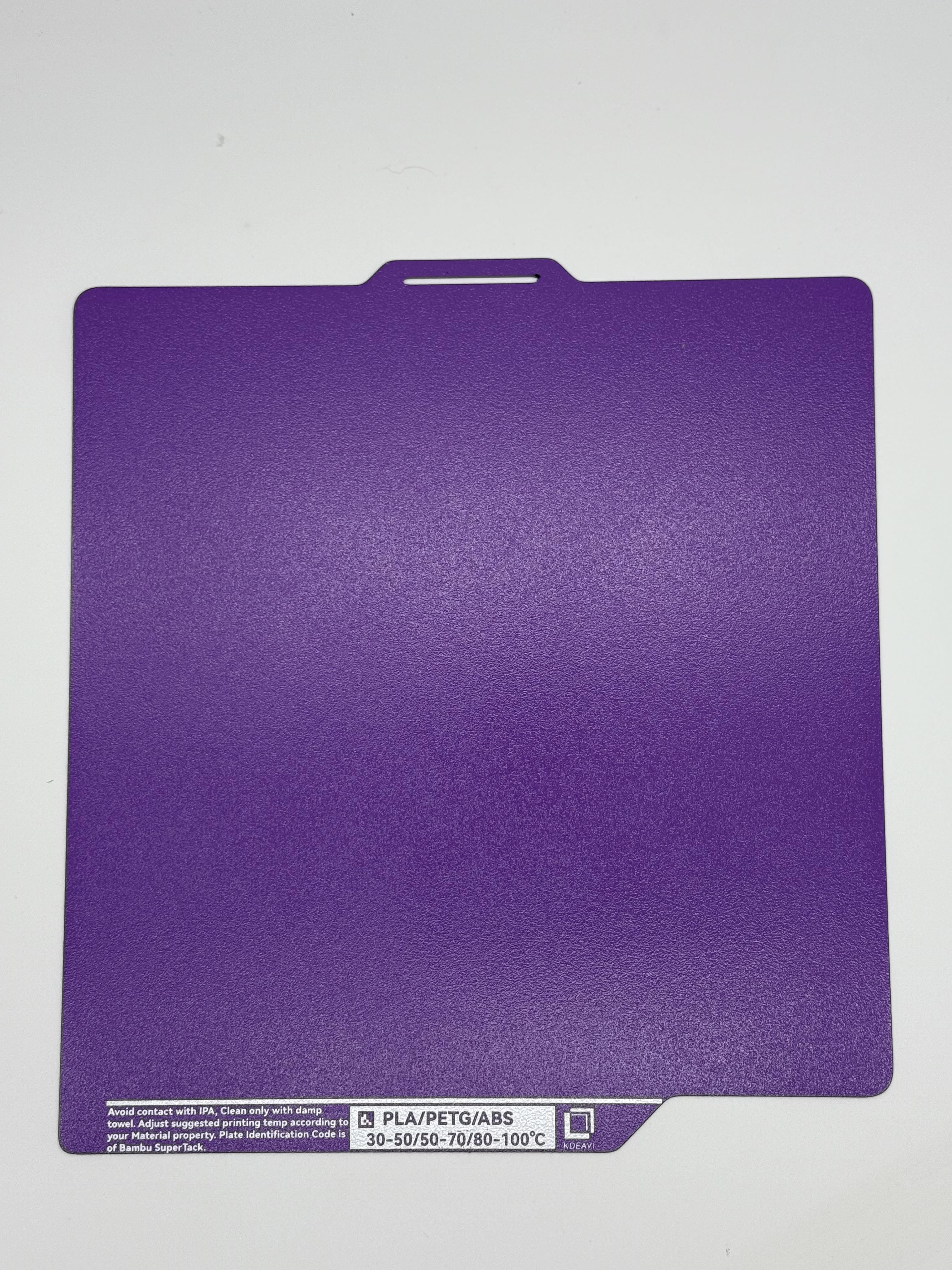KDEAVI Double Sided Textured PLU Cool Build Plate